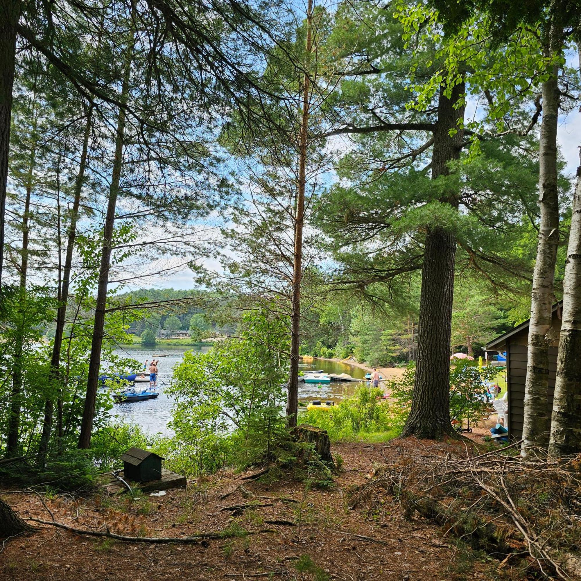 Parkway Cottage Resort And Trading Post Dwight Exterior foto
